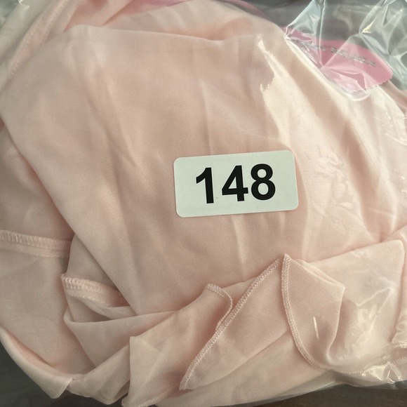 Sugar Thrillz Dolls Kill Pink Sheer Long Sleeve Button Down Shirt Too‎ Blouse XS - Picture 7 of 7